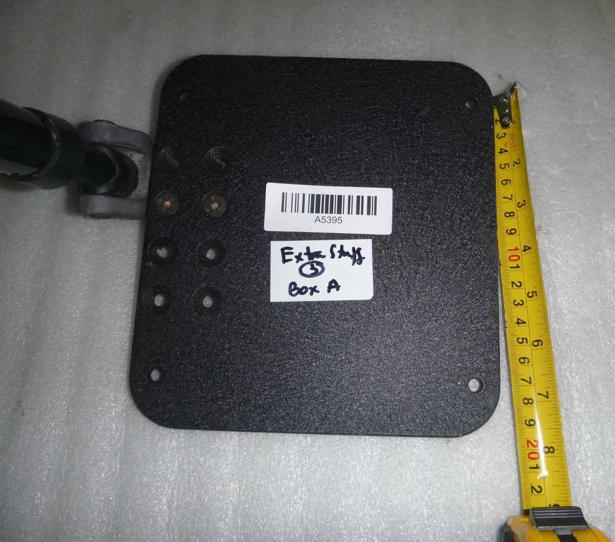 SET OF WHEELCHAIR FOOT REST GOOD CONDITION WITH MOUNT PLATES DIMENSION AS PHOTO