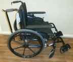 20 INCH INVACARE ATO MYON FOLDING WHEELCHAIR P/N 1193301 GOOD CONDITION