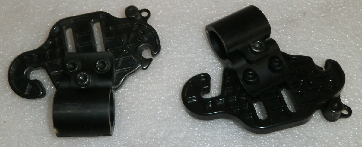 SET OF 2 MOTION COMPOSITES HELIO WHEELCHAIR BACK REST MOUNTS AS PHOTO