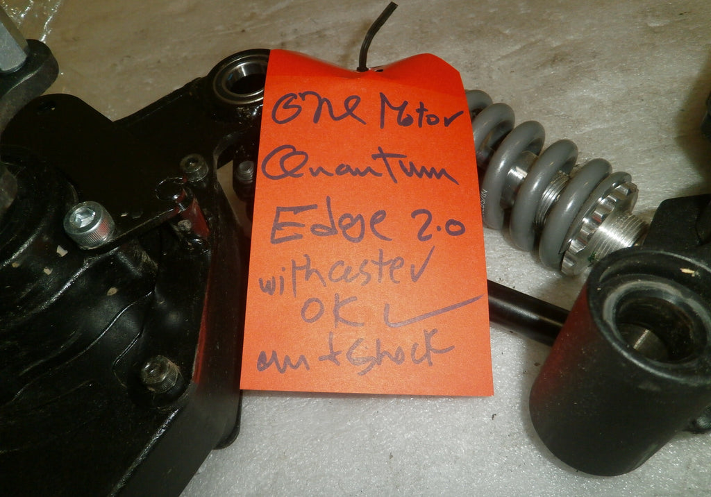 WHEELCHAIR MOTOR QUANTUM EDGE 2.0 MOT154324-01 WITH CASTER AS PICTURE