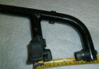 SET OF 2 WHEELCHAIR FOOT REST FRAMES DIMENSION AS PHOTO