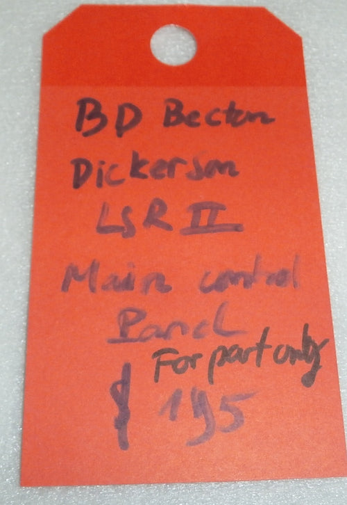 A7150 BD BECTON DIUCKERSON LSRII MAIN CONTROL PANEL PARTS AS PHOTO