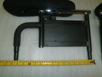 PAIR OF WHEELCHAIR ARM REST LEFT AND RIGHT WITH MOUNTS FOR QUICKIE QM-710