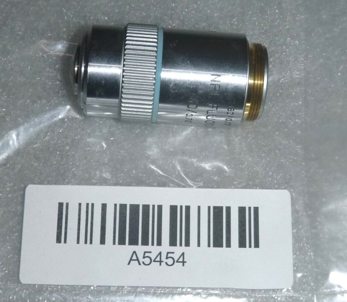 Leitz Wetzlar NPL Fluotar 40/0.70 Microscope Objective Lens 160/0.17 519737