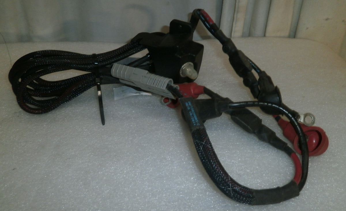WHEELCHAIR BATTERY POWER CABLES WITH FUSE GOOD CONDITION AS PHOTO