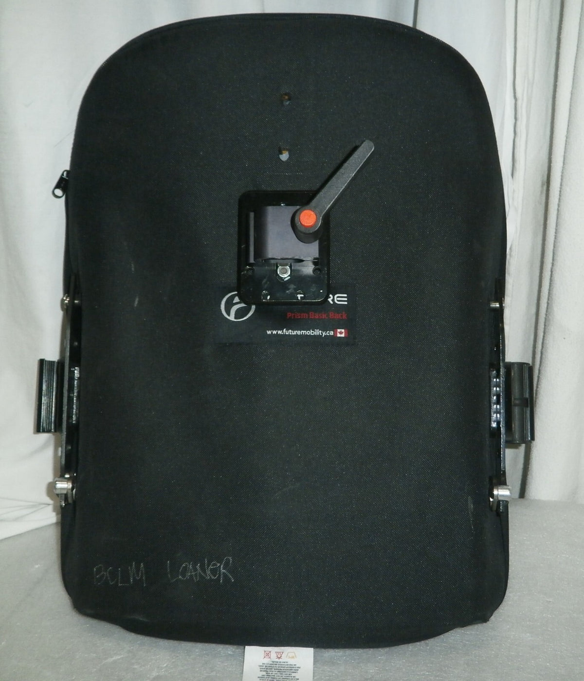 FUTURE PRISM TRUEFIT BACK CUSHION 06T-24601 SIZE 15X19" WITH ACCESSORIES