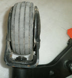 SET OF 2 QUANTUM EDGE 2.0 2018 CASTERS WITH FRAME AND ABSORBER GOOD AS PICTURES