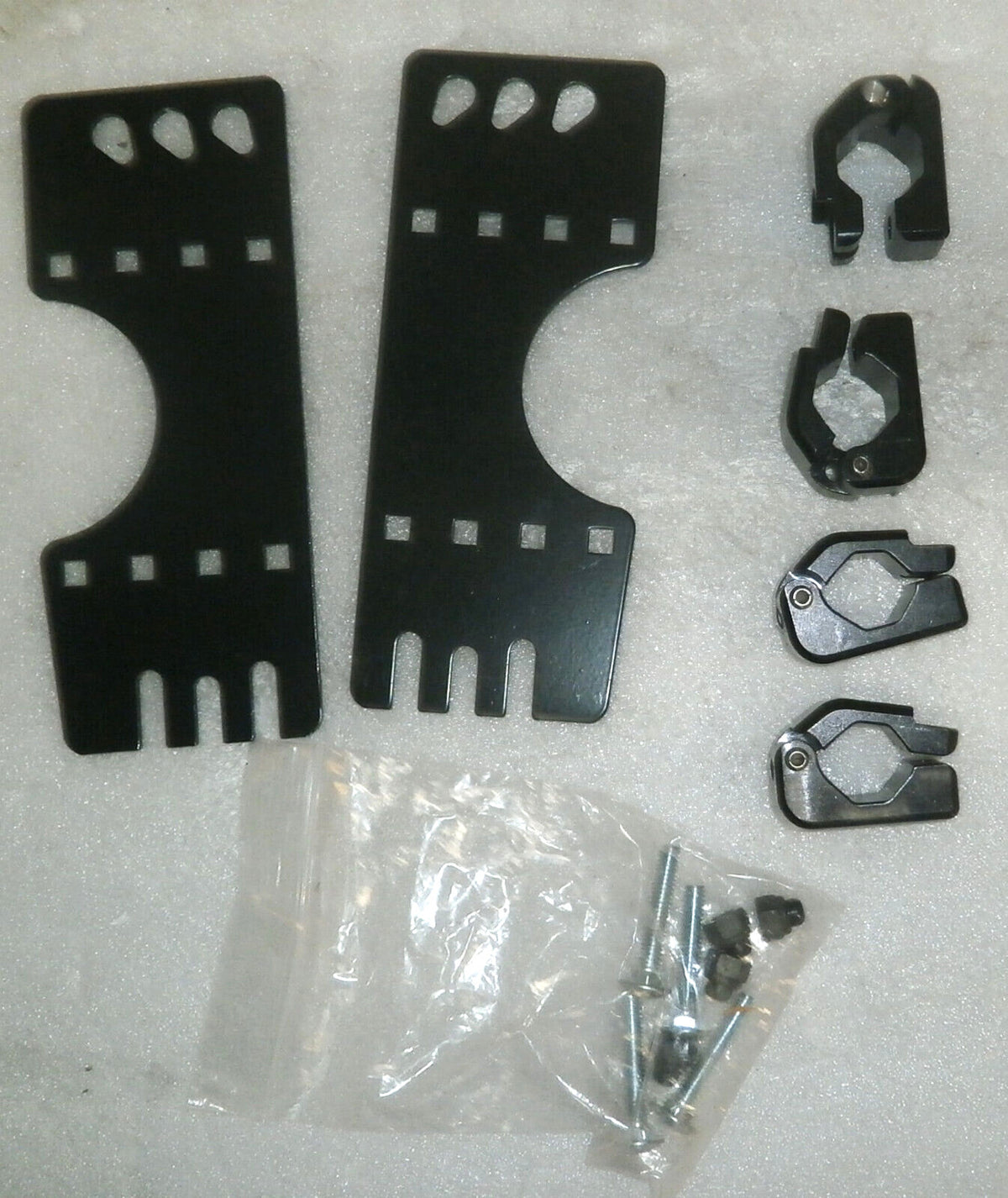 Pair of Invacare WHEELCHAIR BACK ACCESSORIES BRACKETS 1116448 for Personal Back