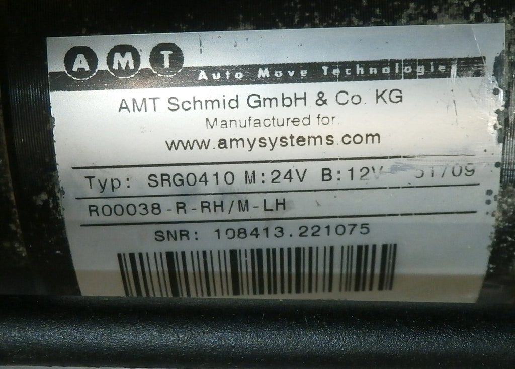 QUICKIE XPERIENCE WHEELCHAIR MOTORS SRG0410 R00038-R-RH/M-LH R00037-R-LH/M-RH