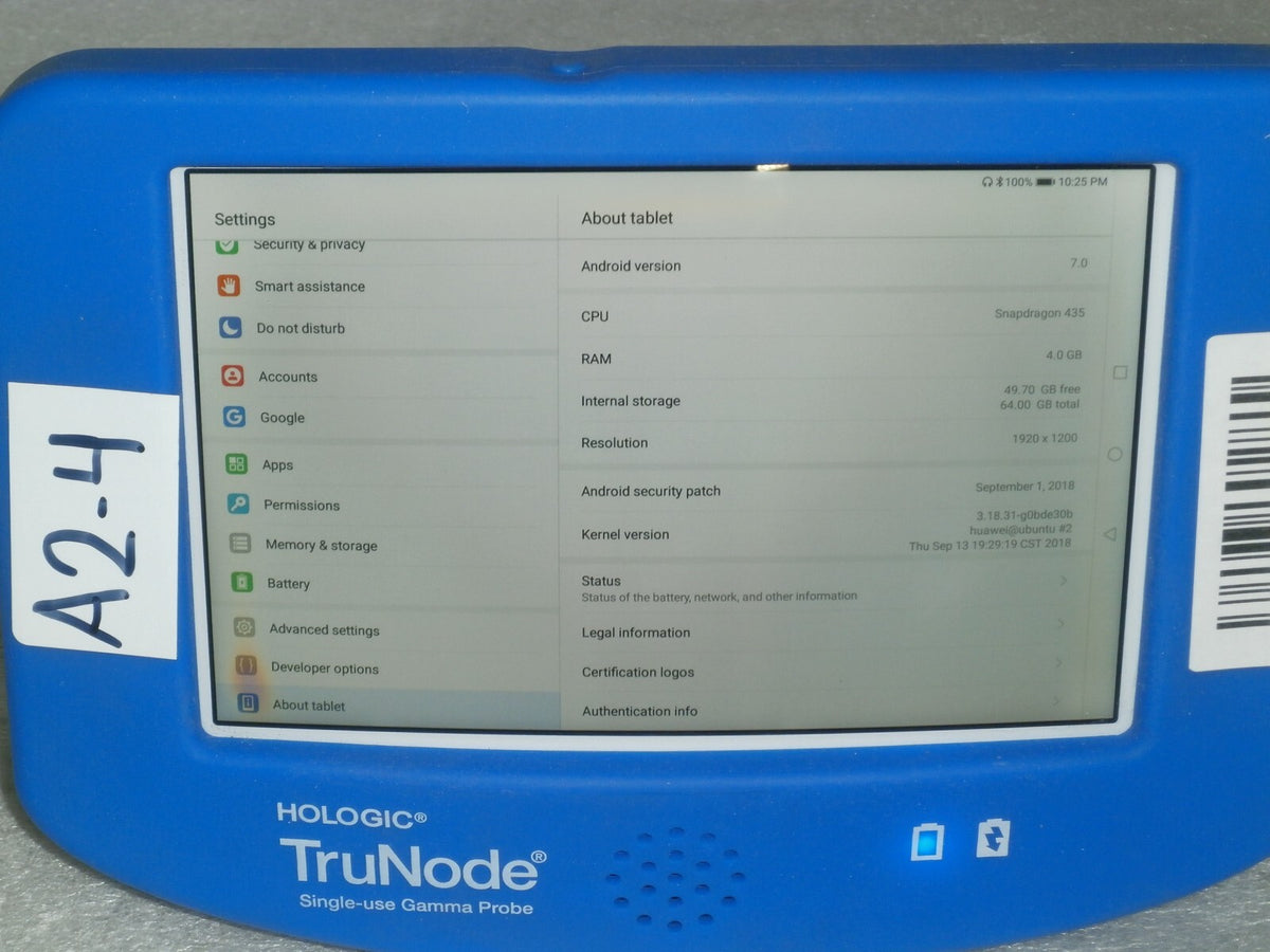 Hologic TruNode Single-use Gamma Probe User Feedback Unit REF T-10-01