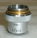 LEITZ WETZLAR GERMANY 170/- 4/0.12