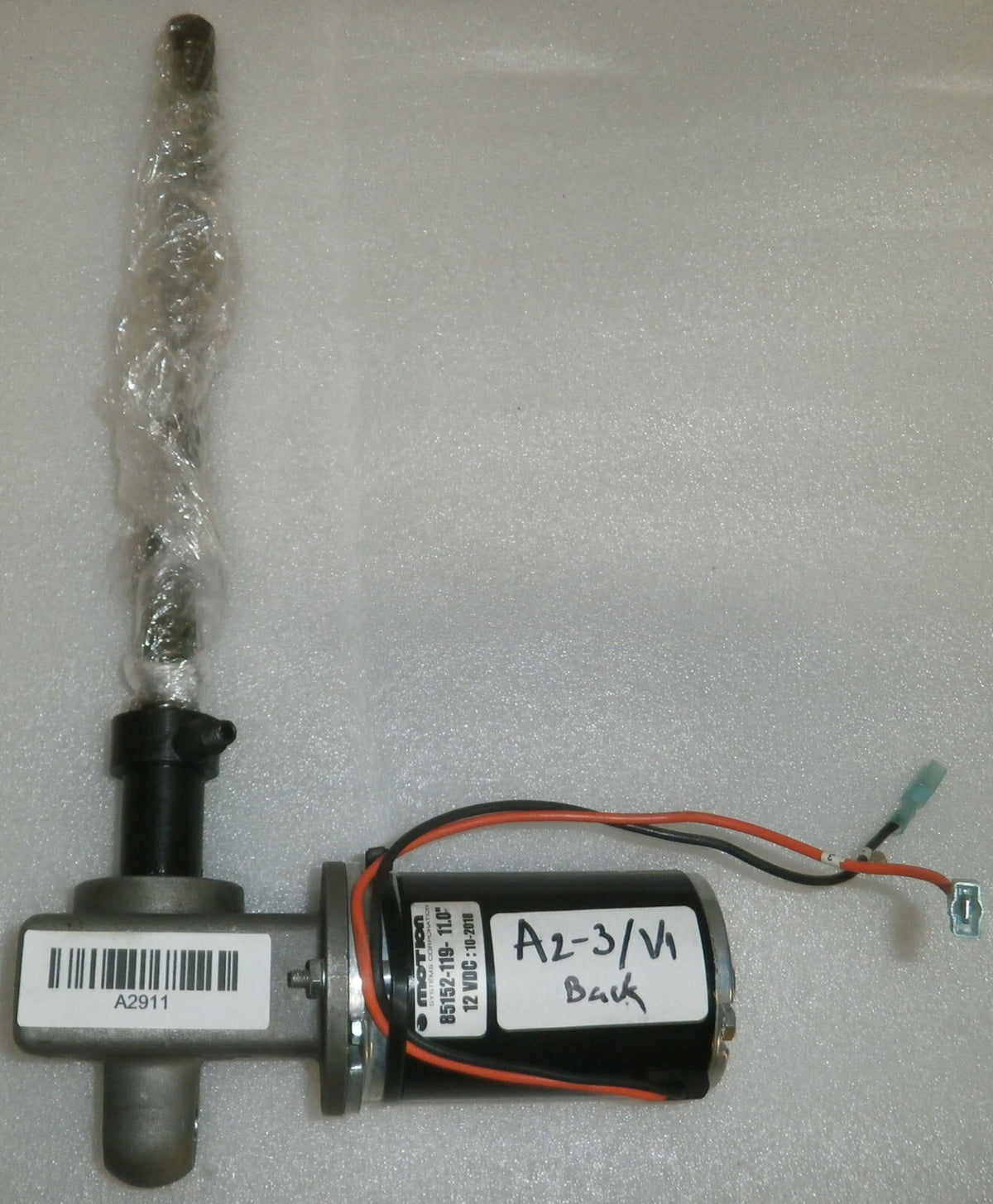 ADAPT SOLUTION ACTUATOR PART NO XLS119 FROM AGILENT G1350A