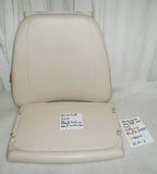 SEAT BACK CUSHION GRAY WHITE FOR HANDICARE 1100 STAIR LIFT GOOD CONDITION 2021