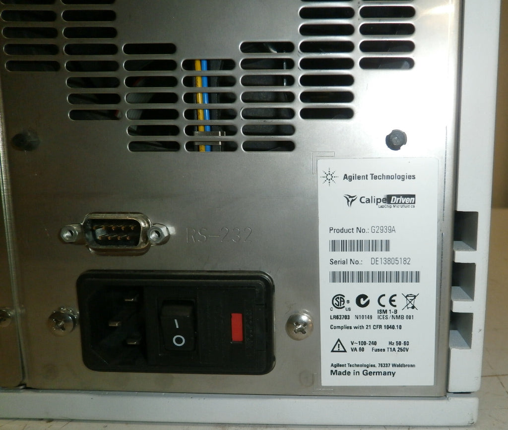 Agilent 2100 Bioanalyzer G2939A Platform RNA DNA