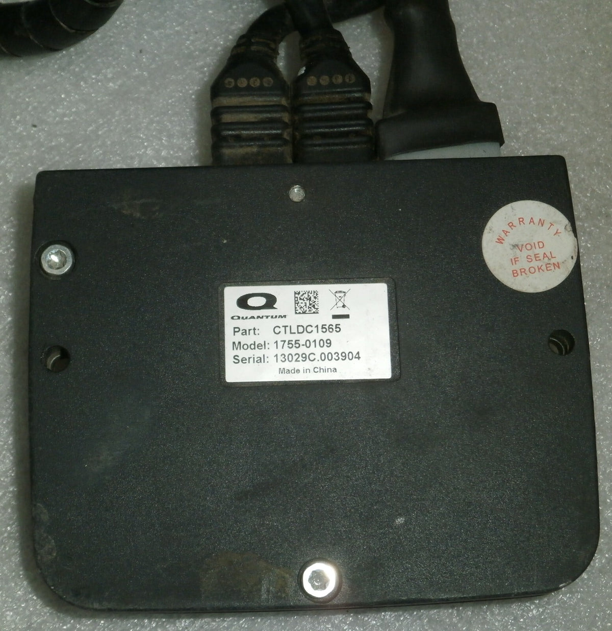 QUANTUM 6000Z WHEELCHAIR CONTROLLER CTLDC1565 MODEL 1755-0109 & 4 lights control