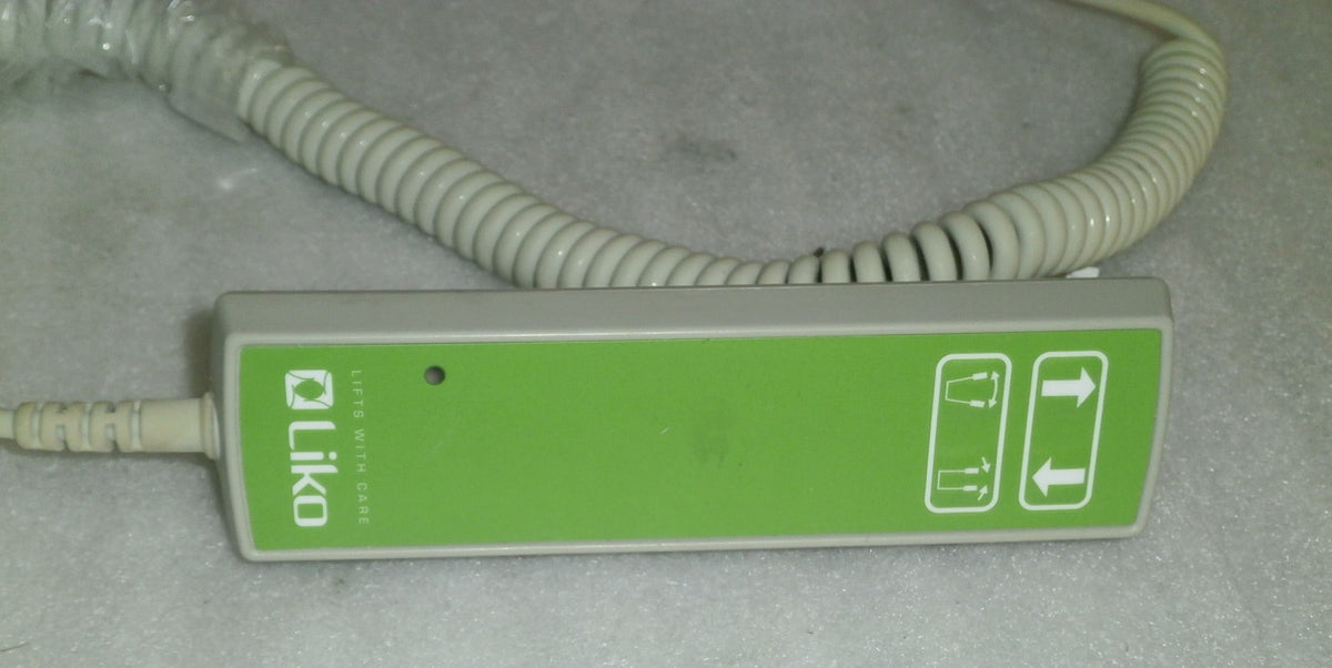 Liko Patient Lift Hand Control HB52B 8 PINS, 4 Buttons Good Condition