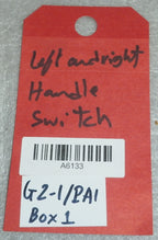 Set of 2 GE AMX-4 Left and Right Handle Switch