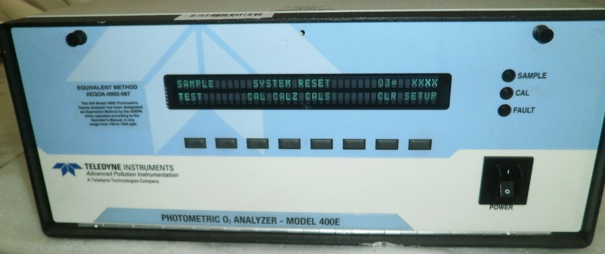 Teledyne Instruments 400E O3 Analyzer Part Number 042000000