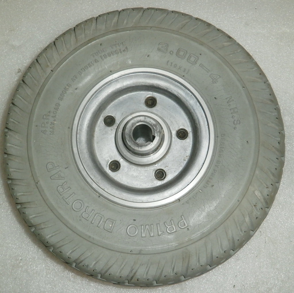 TWO PRIMO POWER TRAX WHEELCHAIR WHEELS 3.00-4 FROM JET 3 ULTRA