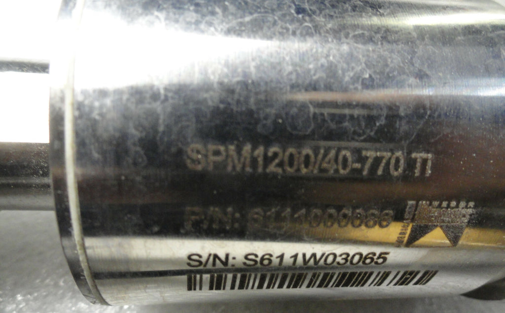 WEBER ULTRASONICS SPM 1200/40-770TI PN 6111000086 SONOPLATE TIGE SIMPLE TRANSDU