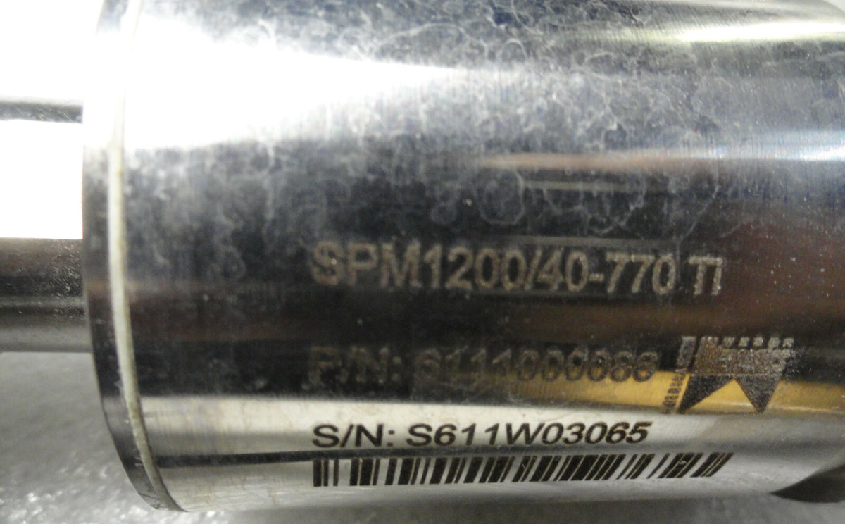 WEBER ULTRASONICS SPM 1200/40-770TI PN 6111000086 SONOPLATE TIGE SIMPLE TRANSDU