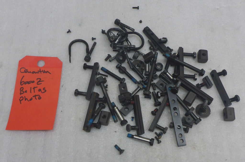 QUANTUM 6000Z WHEELCHAIR BOLTS AND PARTS USED AS PHOTO