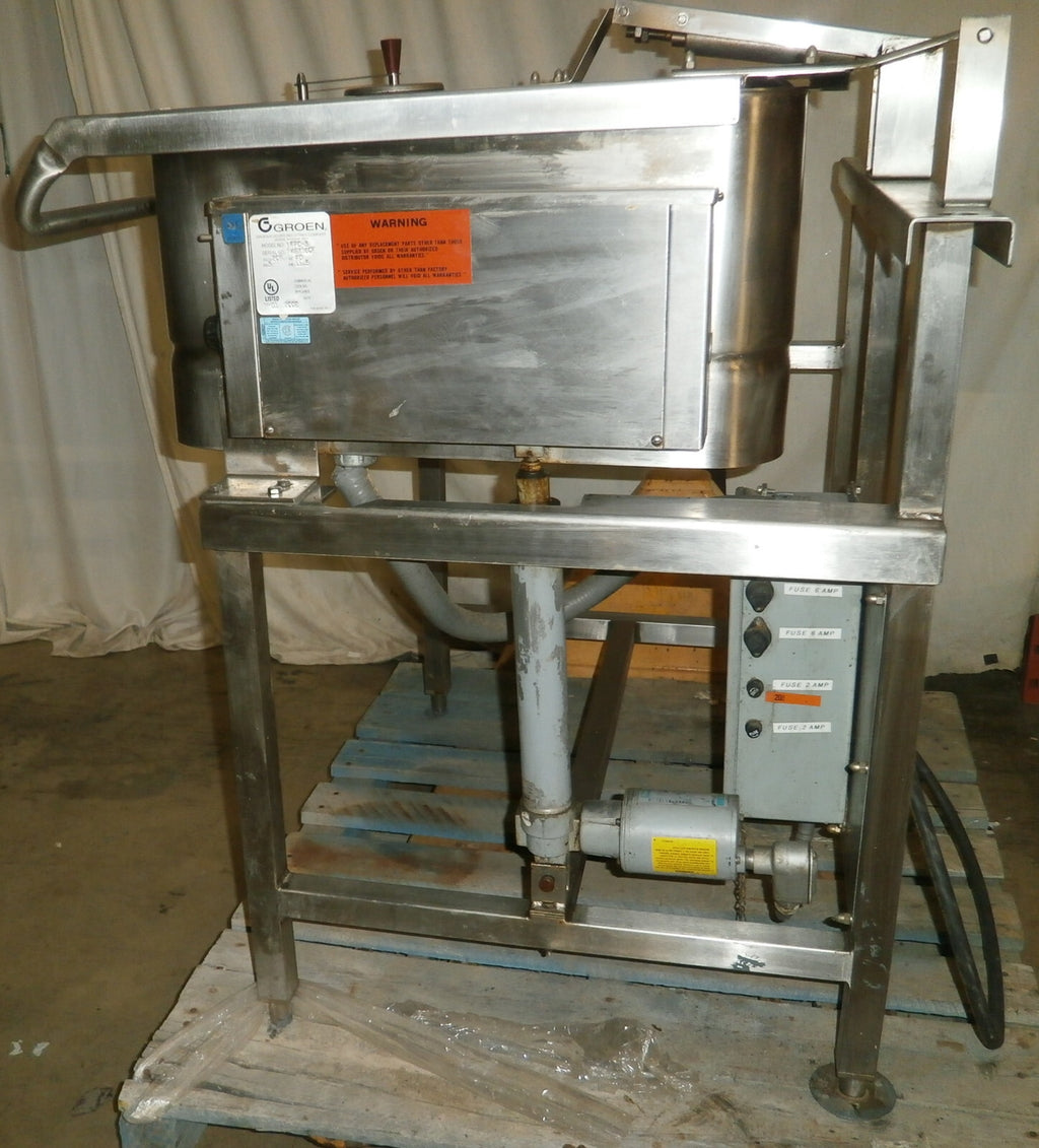 Groen NFPC-3 Commercial 30 Gal Tilt Braising Pan / Skillet power 208VAC