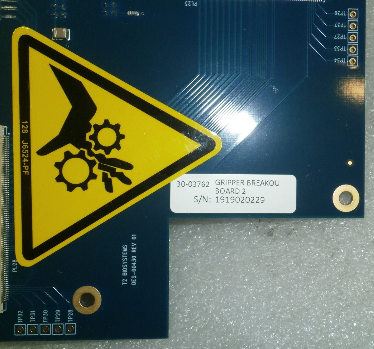 T2 BioSystems Board 30-03762 GRIPPER BREAKOU and Motor ST4118L0804-KT2B