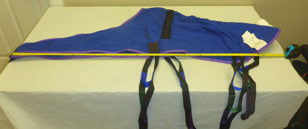 INVACARE MEDIUM R100 BLUE DEVIDED LEGS SLING VERY GOOD CONDITION