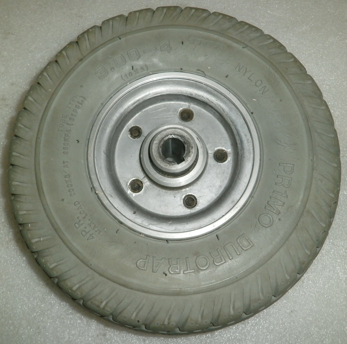 TWO PRIMO POWER TRAX WHEELCHAIR WHEELS 3.00-4 FROM JET 3 ULTRA