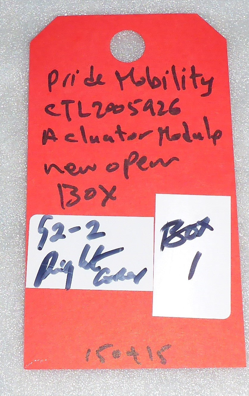 PRIDE MOBILITY CTL2005926 ACTUATOR MODULE OPEN BOX AS PHOTO