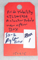 PRIDE MOBILITY CTL2005926 ACTUATOR MODULE OPEN BOX AS PHOTO