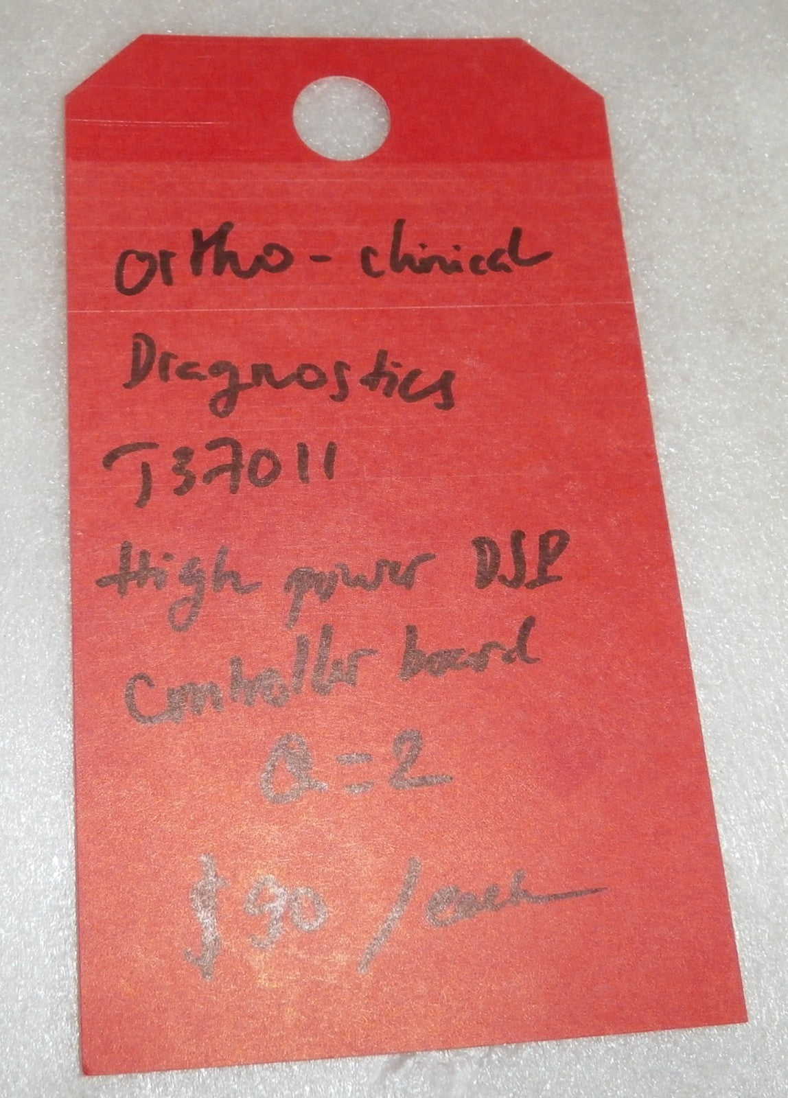 Ortho Clinical J37011 Vitros 950 Blood Analyzer High Power DSP Controller Board