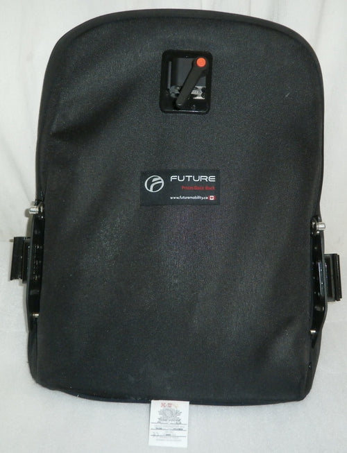 16" FUTURE PRISM BASIC BACK FOR WHEELCHAIR WITH BACK SUPPORT FULL BRACKETS