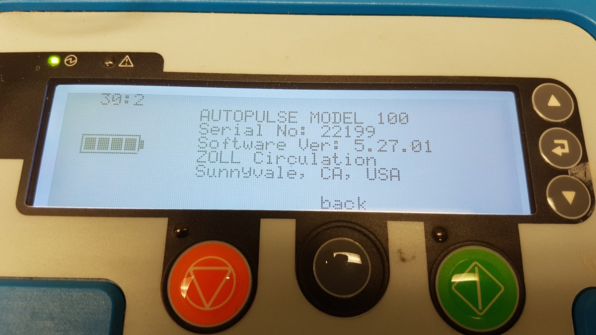Zoll AutoPulse 100 Resuscitation System No Battery Included