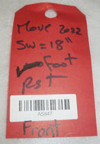 MOTION COMPOSITE MANUAL FOLD WHEELCHAIR 2022 18" SEAT WIDTH, ADJUSTABLE HEIGHT