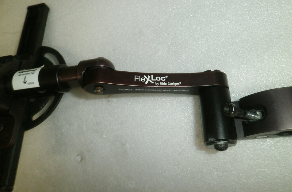 Bracket Back Cushion Flexloc by RideDesigns Foldable length 18" With Accessories