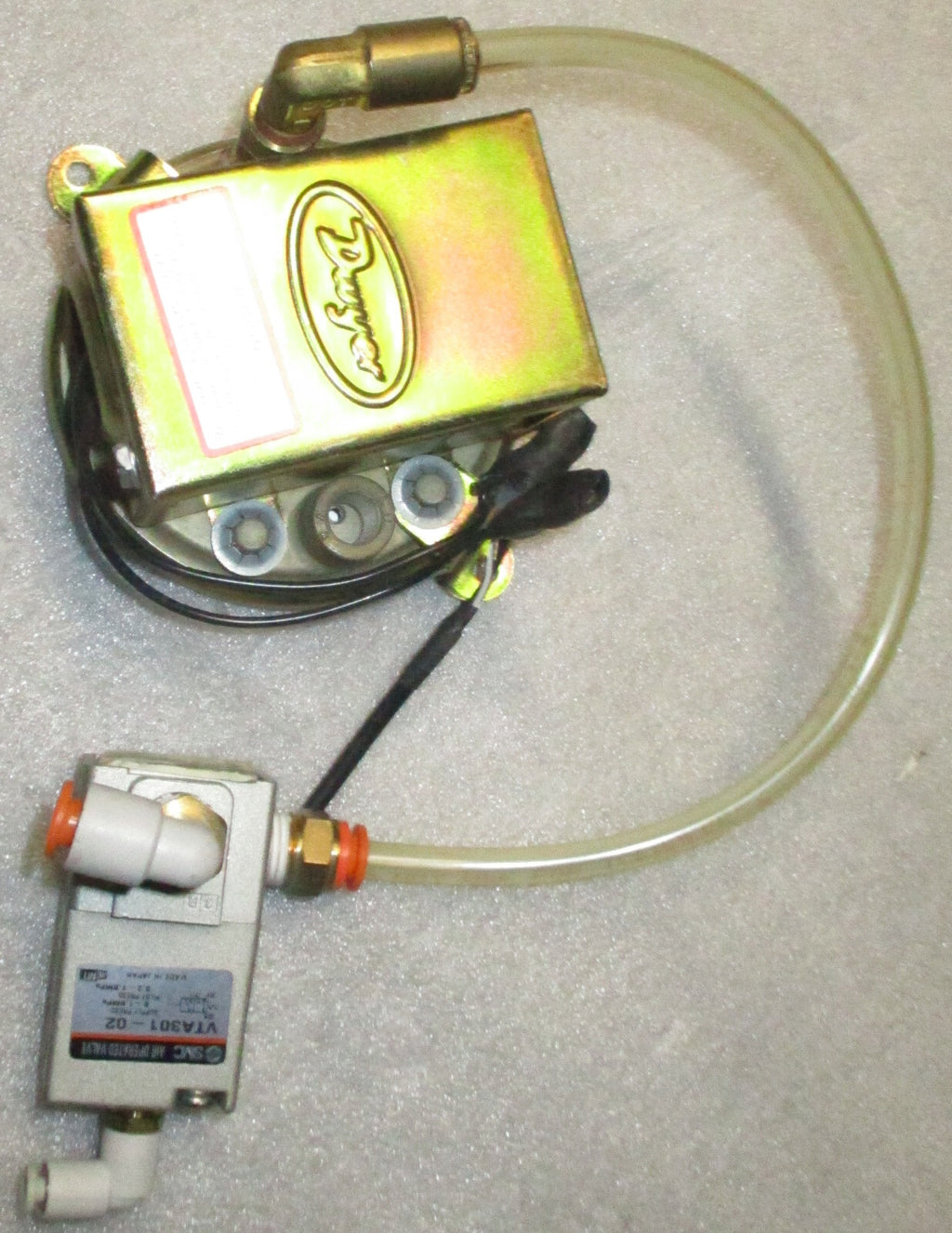 SMC AIR OPERATED VALVE VTA301-02 and dwyer cat no 1910-0 differential pressure