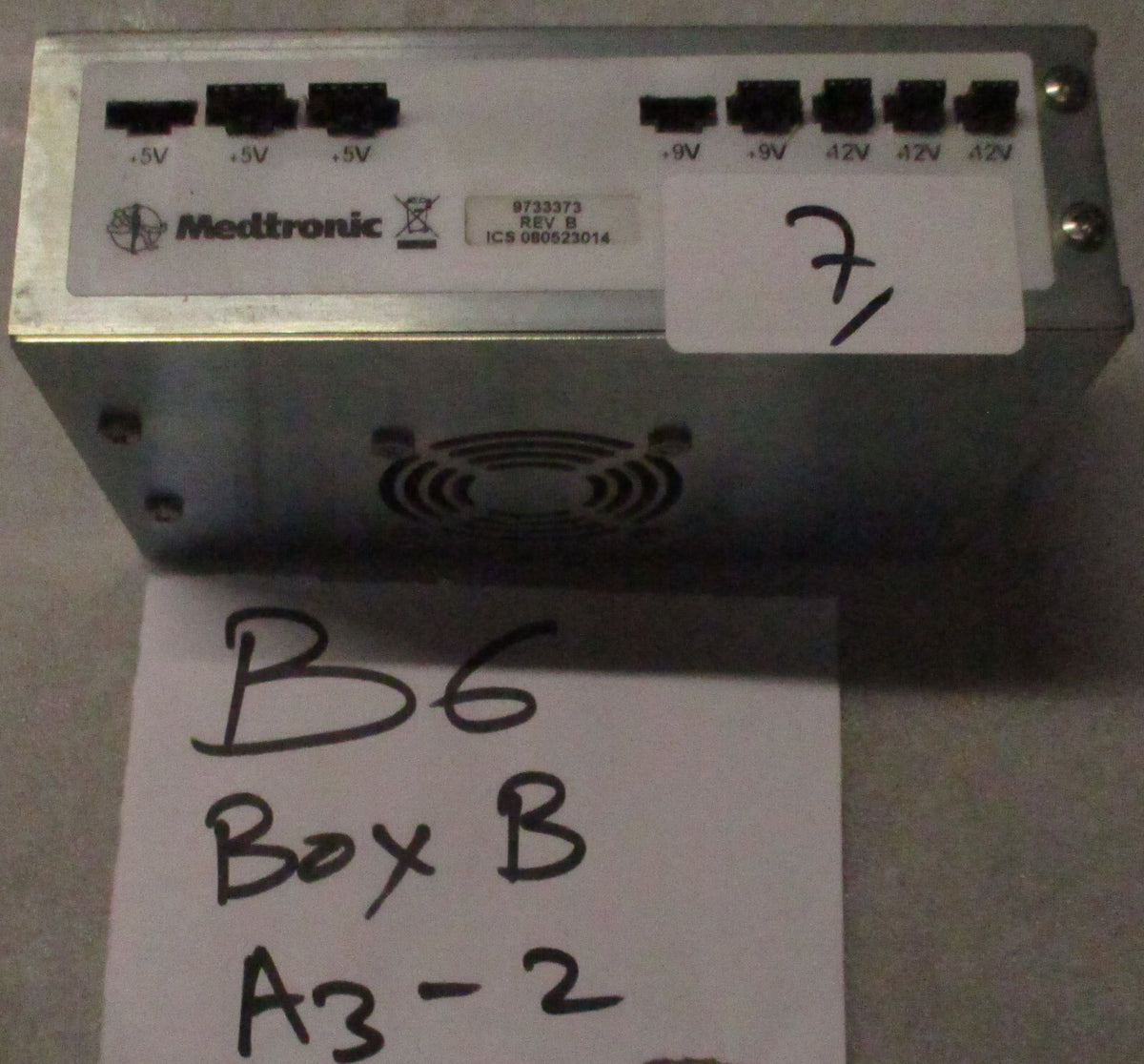 MEDTRONIC POWER SUPPLY 9733373 REV B