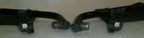 SET OF 2 WHEELCHAIR FOOT REST FRAMES DIMENSION AS PHOTO