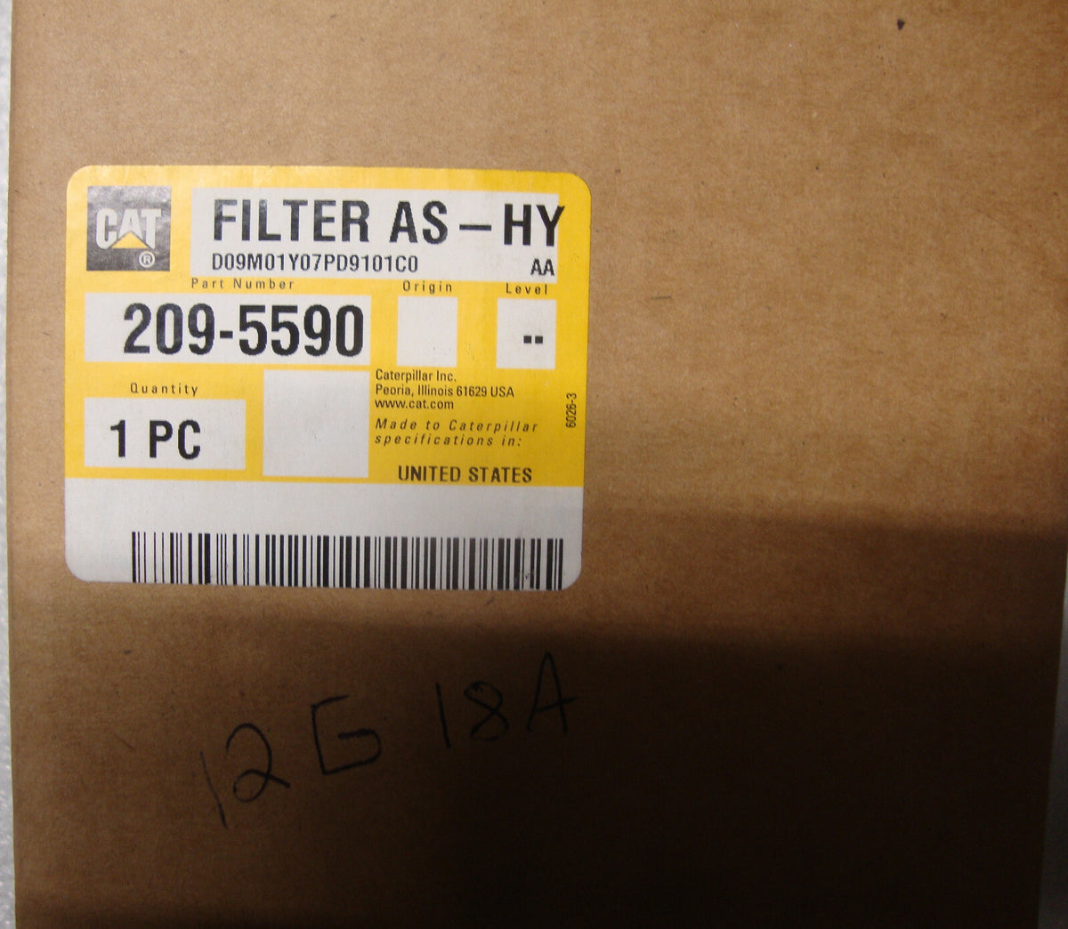 Caterpillar AS-HY 209-5590 Transmission (Only) Filter