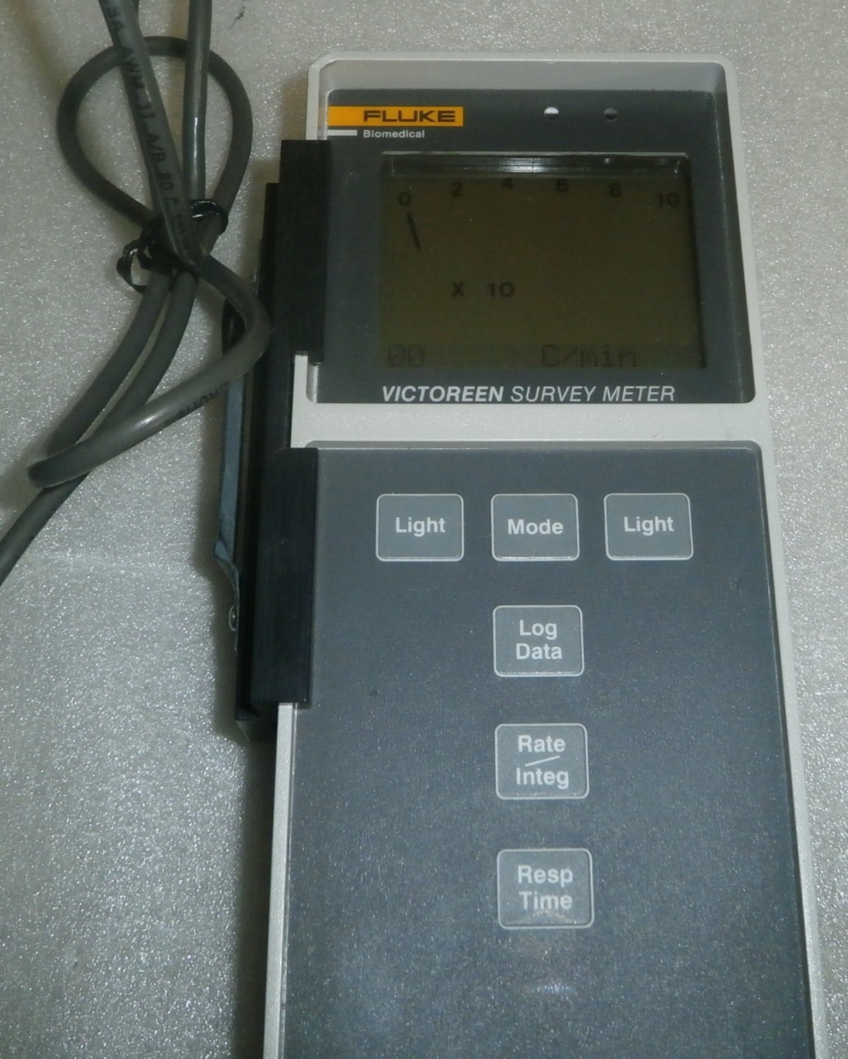 Fluke Victoreen Survey Meter 190N-SI With RP-N Chamber