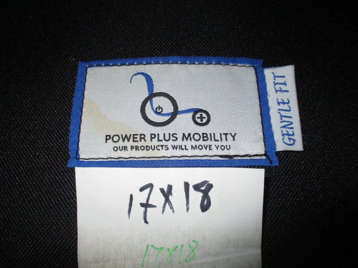 Power Plus Mobility Cushion back 17x18 INCH with Accessories VERY GOOD CONDITION