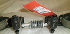 LOT OF TWO REAR CASTERS WHEELS ASSEMBLY W/ SUSPENSION SHOCK from QUANTUM Q6