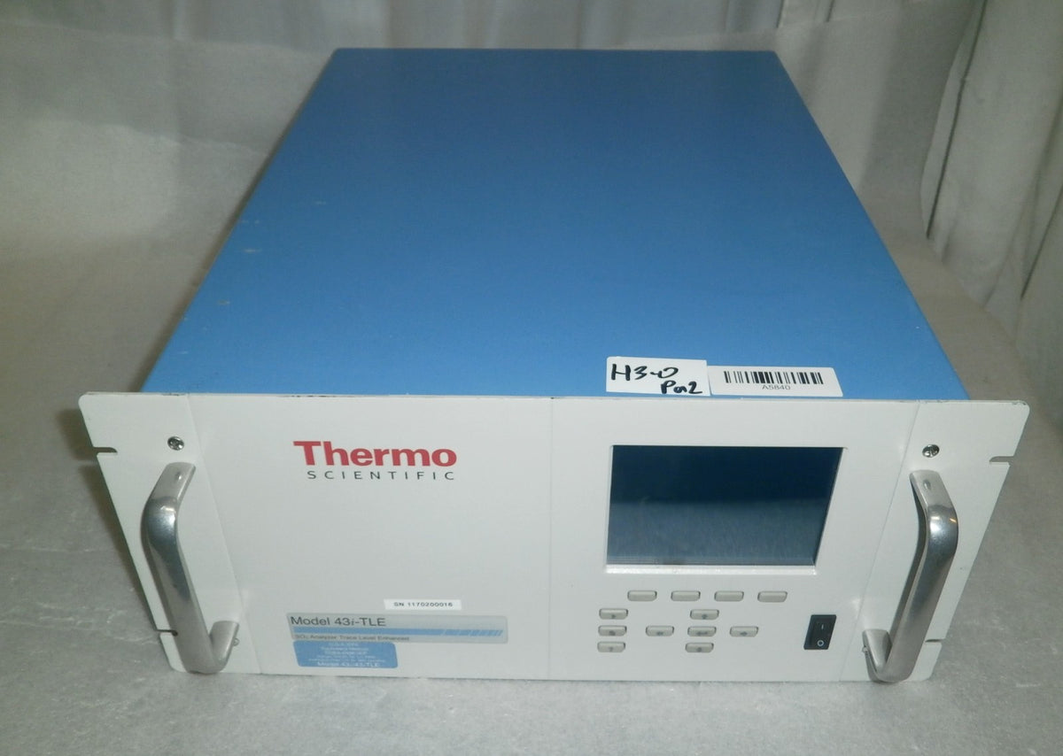 Thermo Scientific 43i-TLE SO2 Gas Analyzer Trace Level Enahanced 43ITLE-APSAB