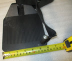 SET OF WHEELCHAIR FOOT REST GOOD CONDITION WITH MOUNT PLATES DIMENSION AS PHOTO