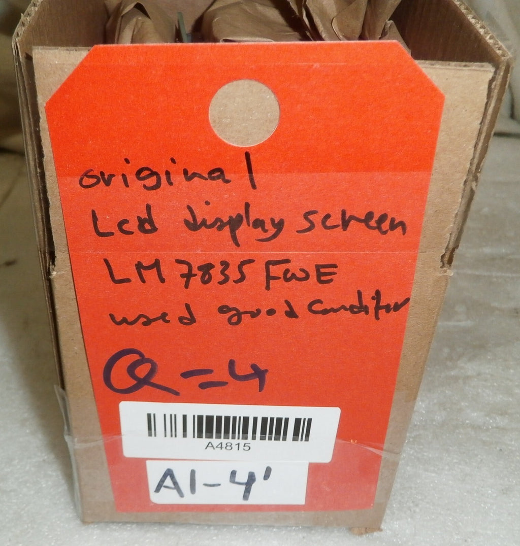 ORIGINAL LCD DISPLAY SCREEN LM7835FWE 97-02620 USED GOOD CONDITION