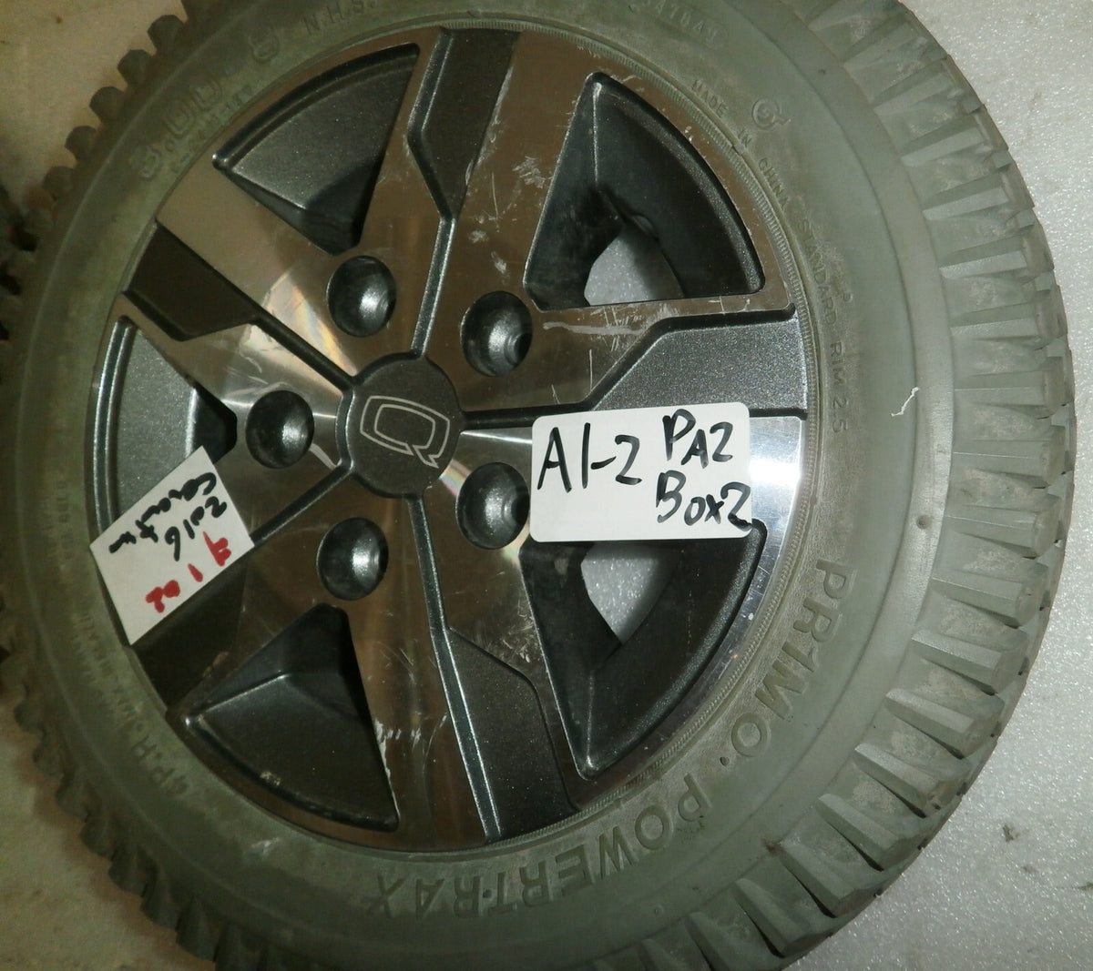 POWER WHEELCHAIR TIRES PRIMO POWERTRAX 3.00-8 VERY GOOD CONDITION FROM 2016