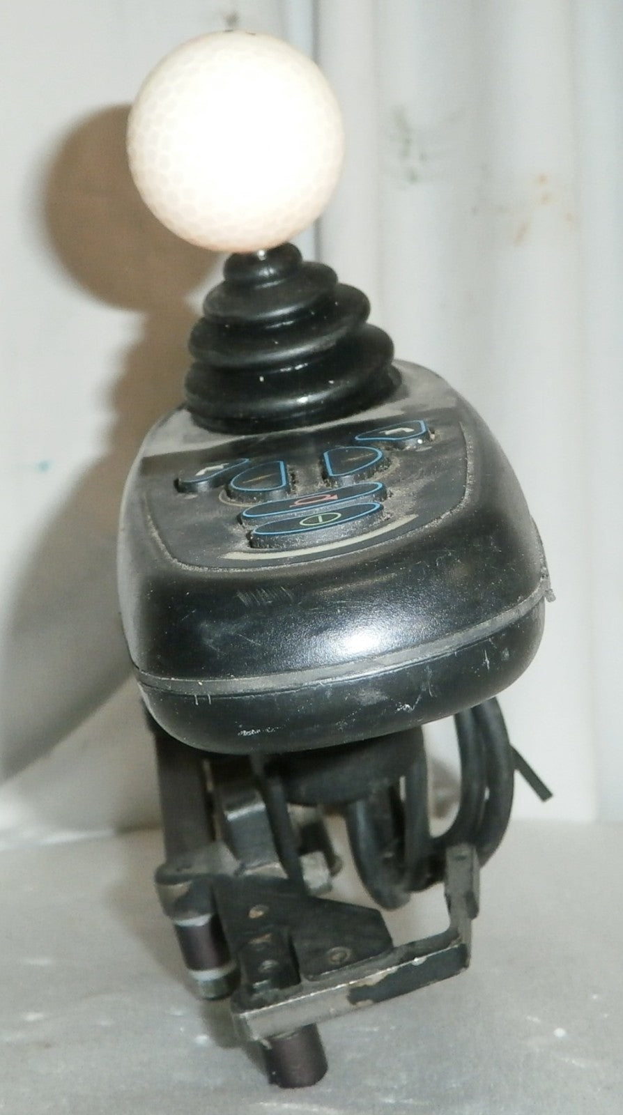 QUICKIE XPERIENCE WHEELCHAIR JOYSTICK D50680.01 WITH SWING AWAY ARM GOOD