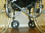 15" TiLite sx light weight folding, 18" depth (only 1 foot rest)